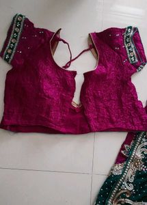 Purple Saree