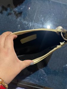 Carlton London Handbag With Golden Chain &amp; Pearl