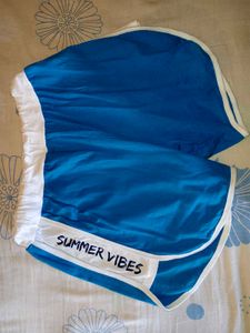 Blue &amp; White  Shorts