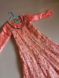 Embroidered Anarkali Gown