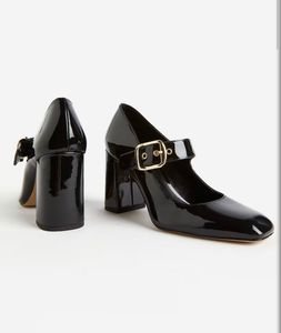 H&amp;M BLOCK-HEELED MARY JANES