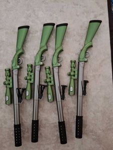 Set of 4 Toy Rifles