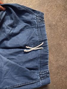Blue Wide Leg Pants