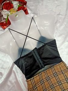 🖤Satin Black Bralette🖤