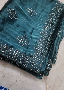 Mirror 🪞 Work Saree 🥻