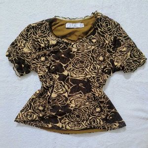 (Comment To Get It Cheaper) Y2k Rose Top