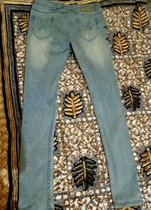 Lught Blue Girls Jeans
