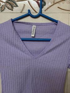 H&M purple top