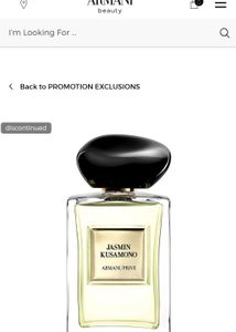Giorgio Armani Jasmin Kusamono 🌸