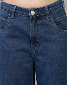 SHEIN Full Length Knee Panelled Straight Fit Jeans