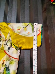 Designer Digital Print Blouse 💚💛