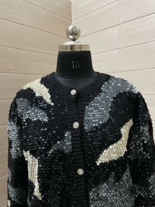 IMPORTED sequence korean cardigan