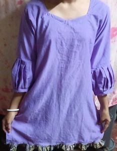 Fashionable Sleeves  Girls Top