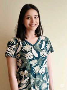 Tropical Print Tee