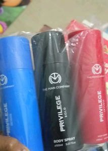 The Man Company 3 Body Spray