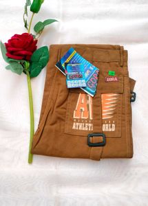 🤎 Brown Straight Cargo Jeans 🤎