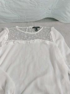 Forever 21 White Blouse