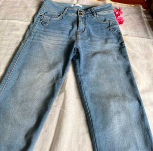 Light Wash Denim Jeans