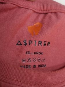 PEACH COLOUR TSHIRT