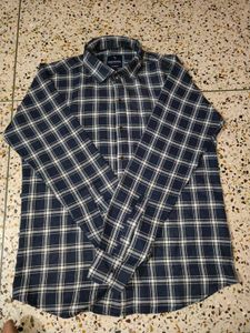 Tom Royal Plaid Flannel Shirt - Size L