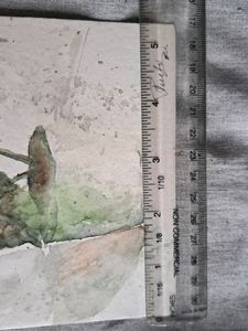 Summer Lime Thoughts And Abstract Plant Pot Artwork