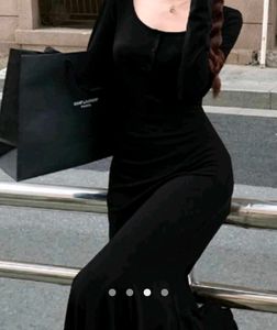 Black Long Sleeve dress From SAVANA