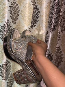 Sparkly Platform Heels