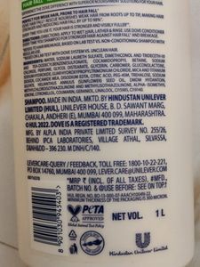 Dove Hair Fall  Rescue Shampoo