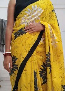 Cotton Printed Saree