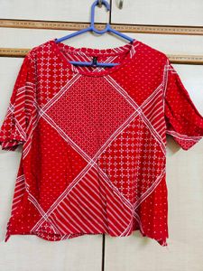 Casual Red T-shirt