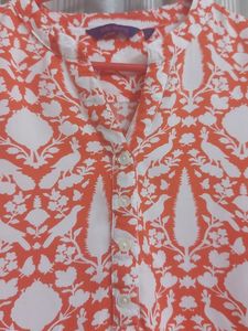 Srishti Orange Red Top