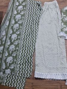 Floral Print Plazzo Kurta Set