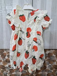 4 Pairs Kids Clothes Bundle: Dress, Overalls Etc