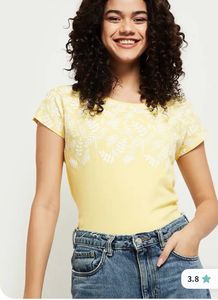 Max Yellow Floral T-Shirt