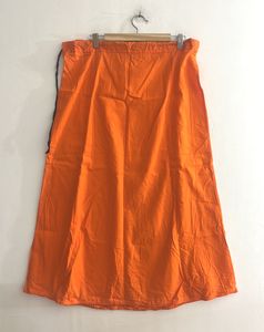 Orange Saree, Blouse &amp; Petticoat Set (Women)