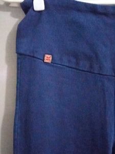 Dark Blue Denim Pants