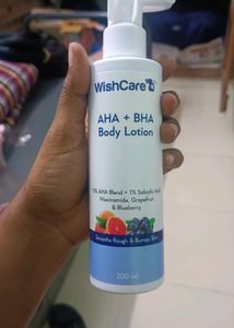 WishCare AHA+BHA Body Lotion