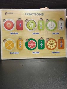 Fractions Puzzle - Educational Toy