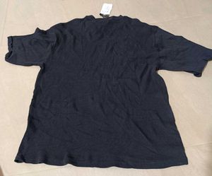 Styli Men's Black T-Shirt, L Size