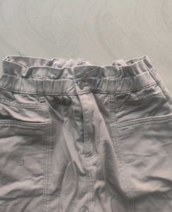 Casual beige trousers