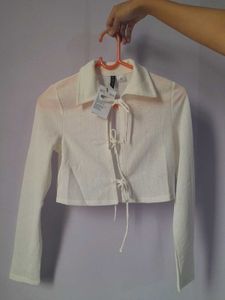 HnM Laceup Top
