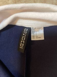 H&amp;M Navy Blue Mini Dress