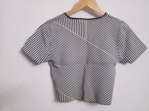 Stripped Crop top