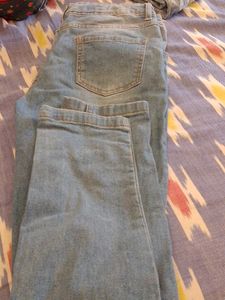 Floral Embroidered Jeans