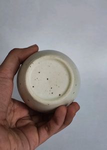 Cream Ceramic Handmade Kulhad Cup For Chai Etc