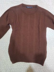 Brown Knit Sweater