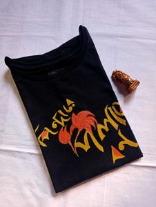 Handpainted Women Stylish Tshirt