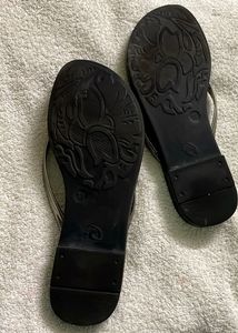 Women Black Slippers