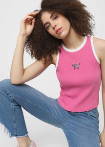 Only Pink Crop Top