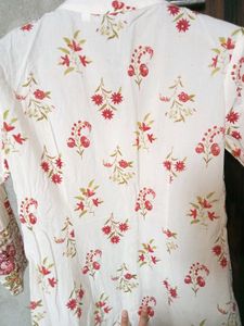Floral Print Tunic Top